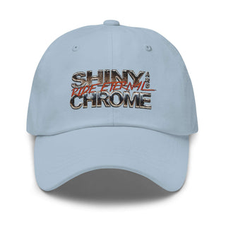 Shiny and Chrome Dad hat