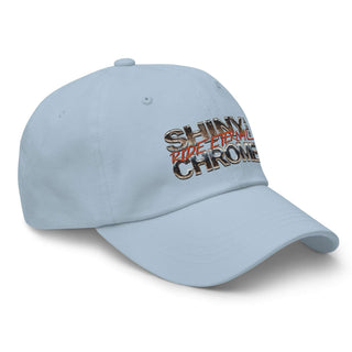 Shiny and Chrome Dad hat
