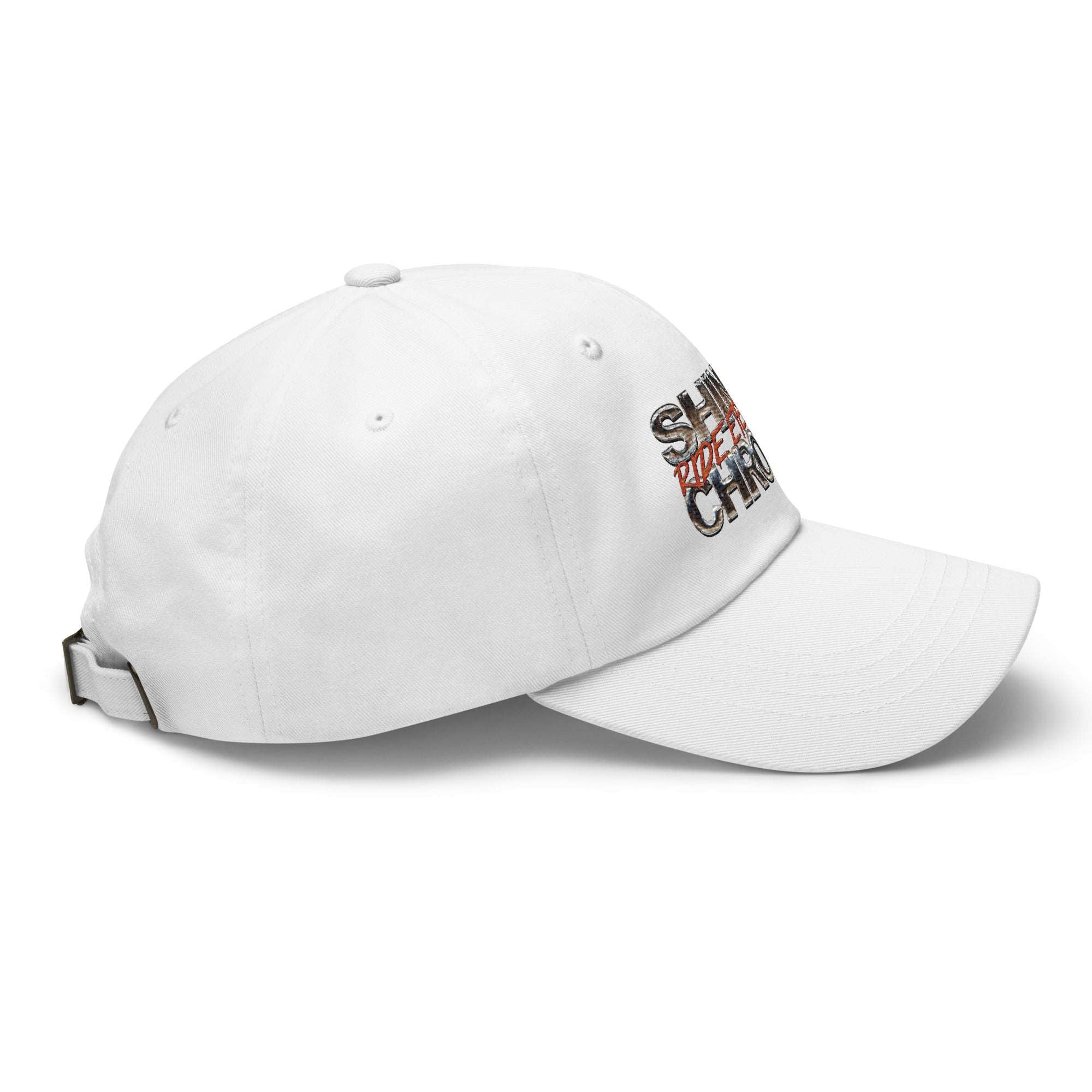 Shiny and Chrome Dad hat