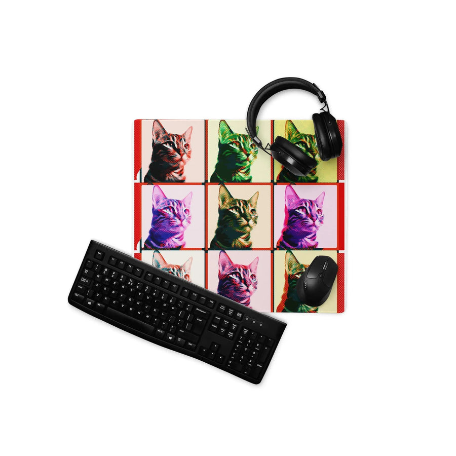 Warhol Cats Gaming mouse pad