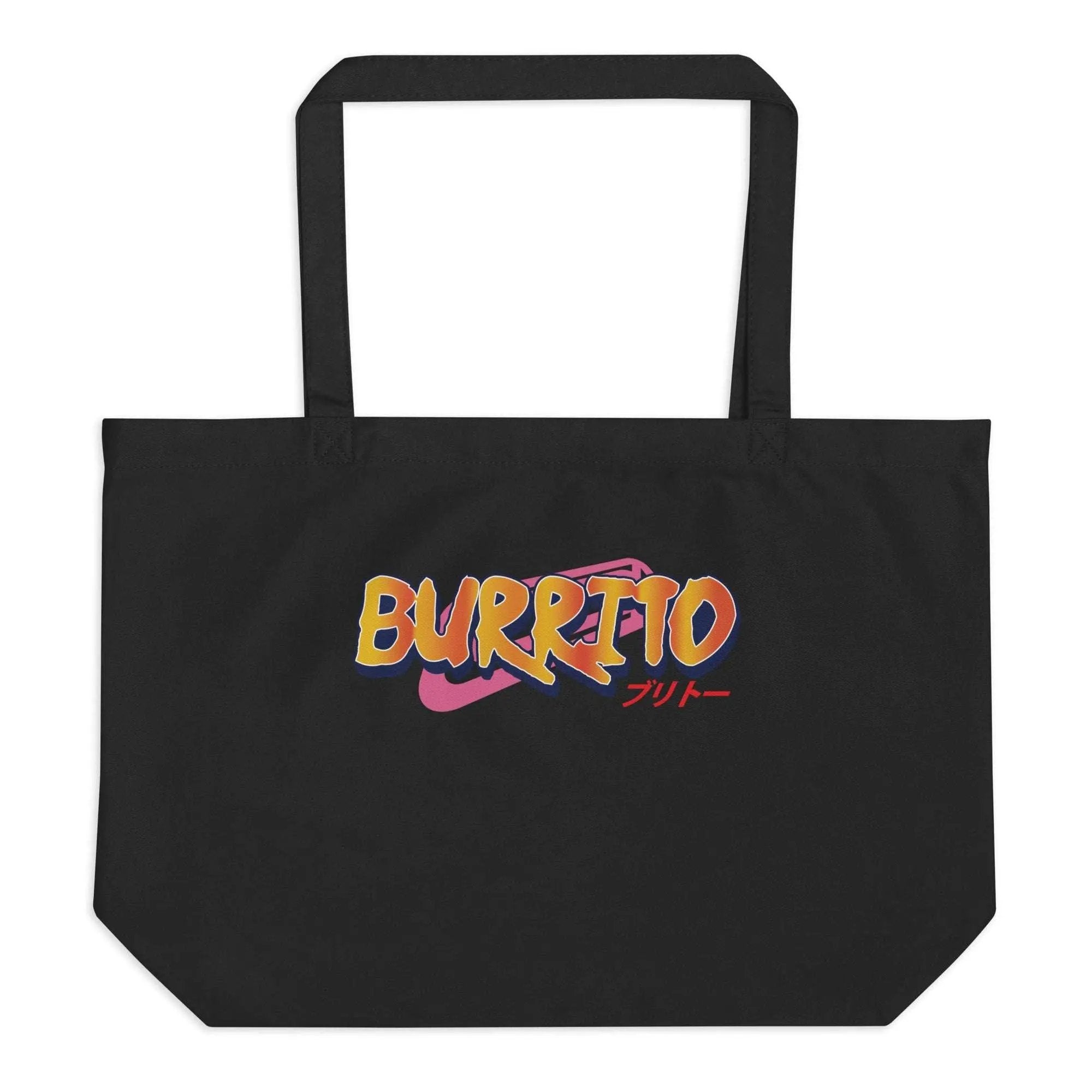 Burrito Large organic tote bag