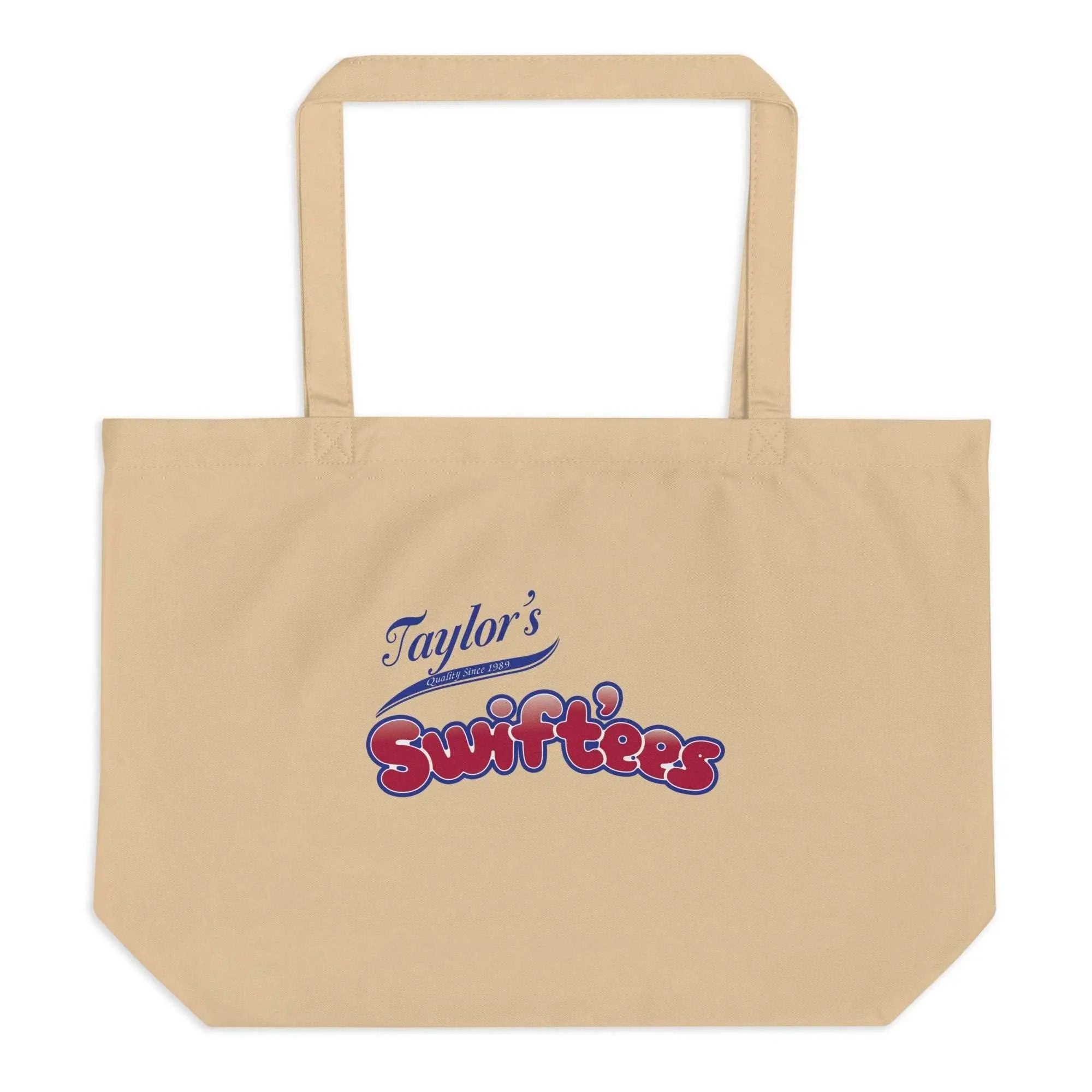 a tote bag with taylor's swifties on it