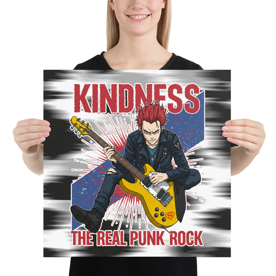 Kindness-The Real Punk Rock Photo paper poster