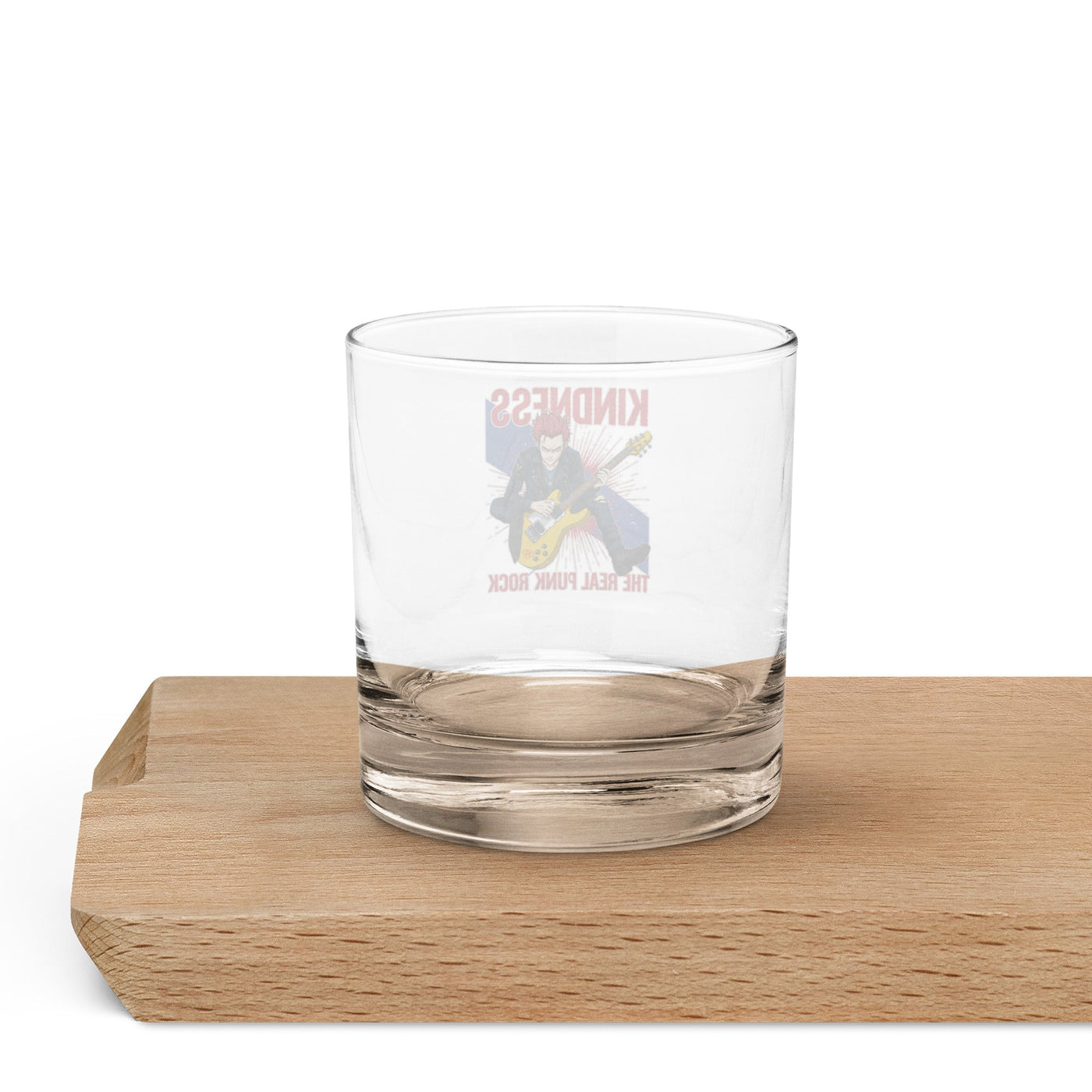 Kindness-The Real Punk Rock Rocks glass