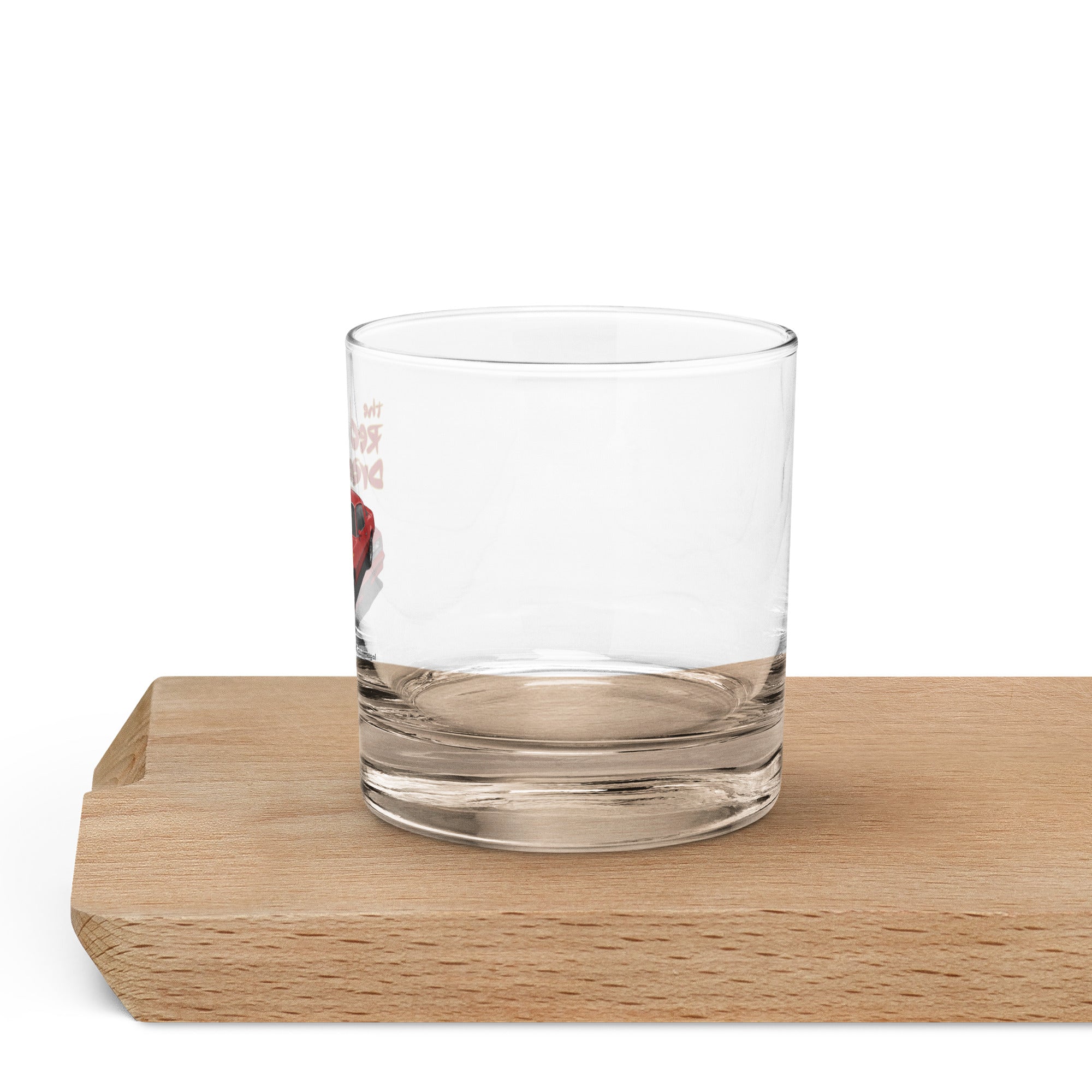 The Red Dragon Rocks glass