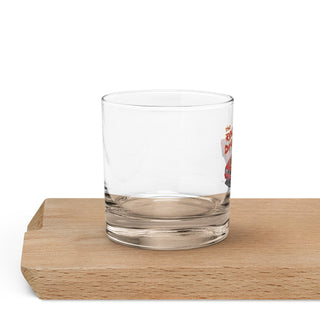 The Red Dragon Rocks glass