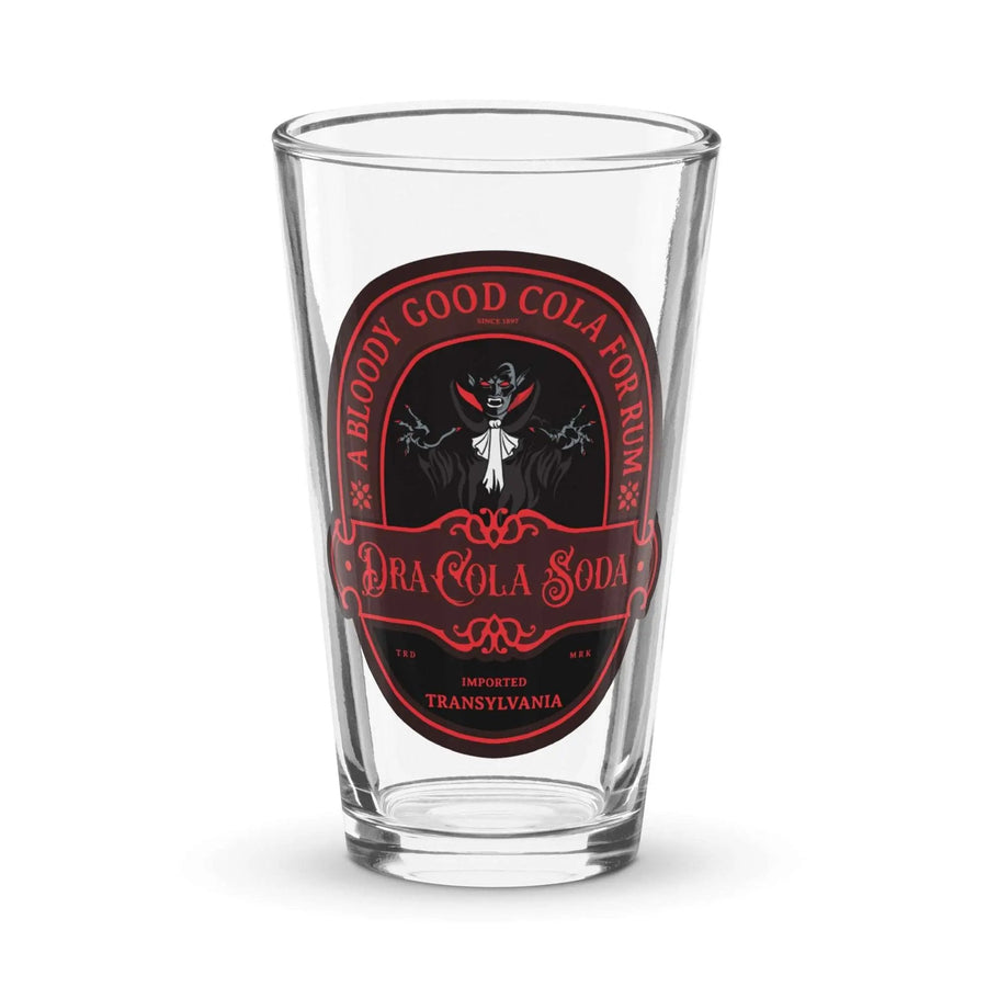 DraCola Shaker pint glass