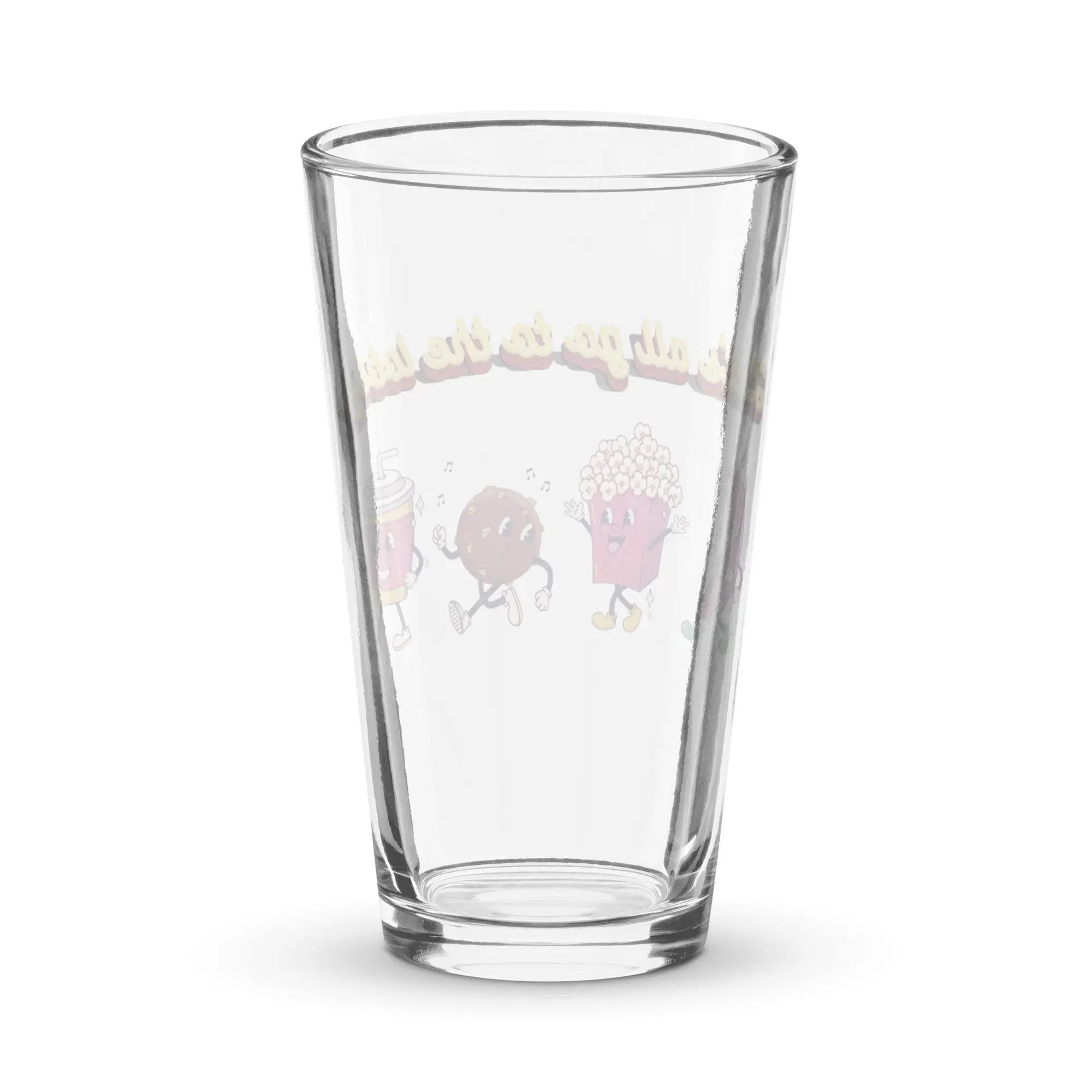 Let's All Go To The Lobby Shaker pint glass