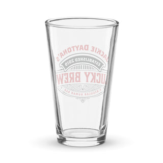 Jackie Daytona's Bar Shaker pint glass