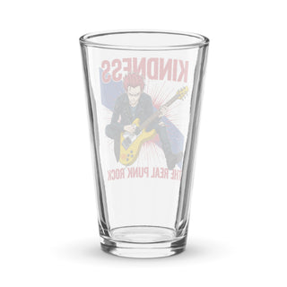 Kindness-The Real Punk Rock Shaker pint glass