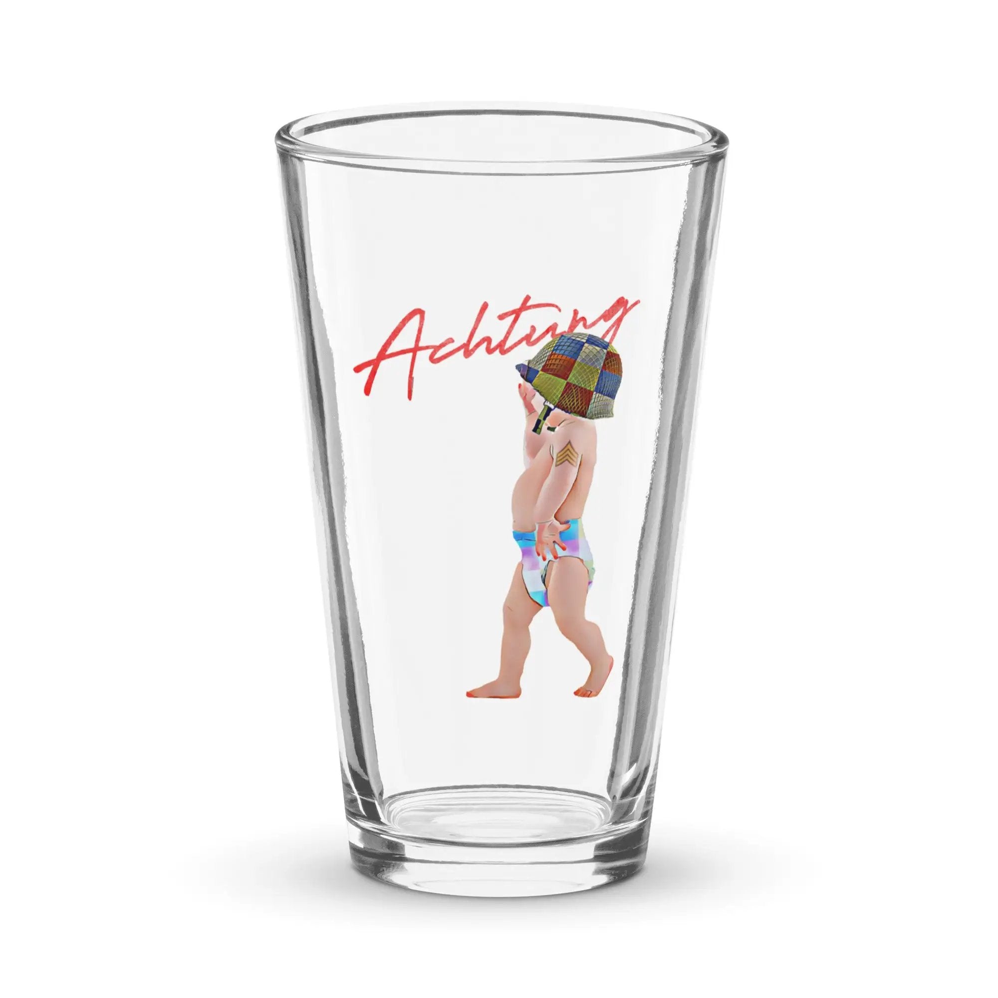 Achtung Baby Shaker pint glass