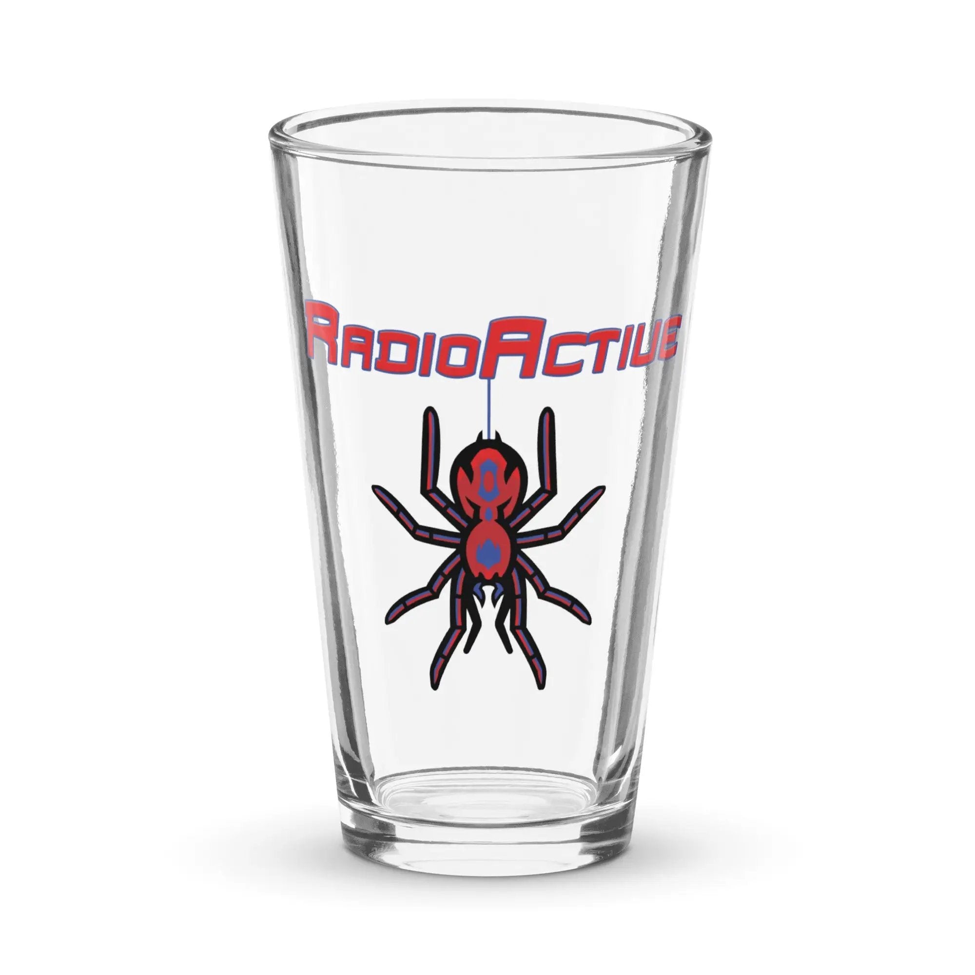 RadioActive! Shaker pint glass