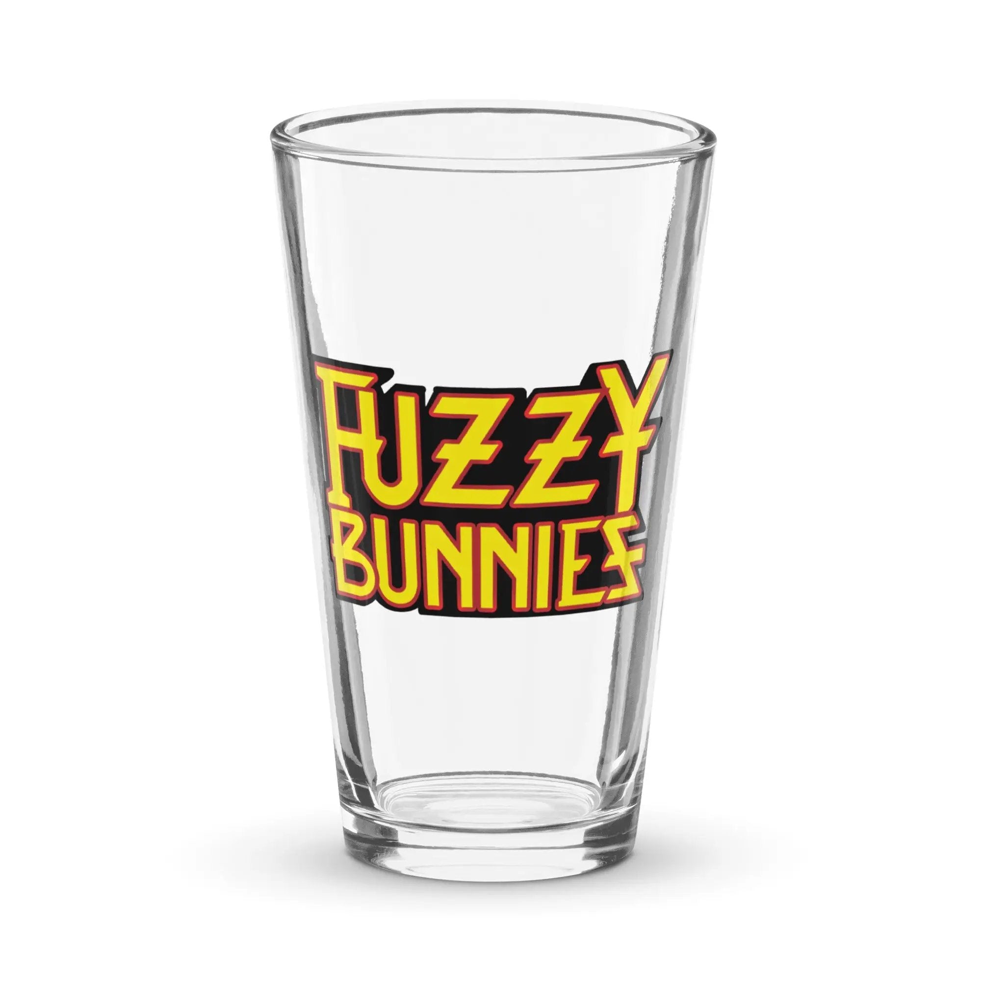 Fuzzy Bunnies Shaker pint glass