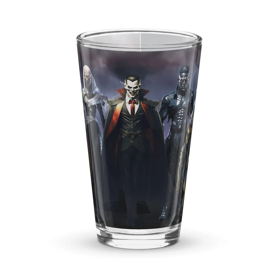 The Monster Squad Shaker pint glass