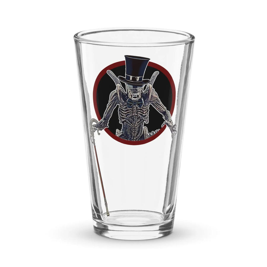 Hello, My Xeno Baby Shaker pint glass