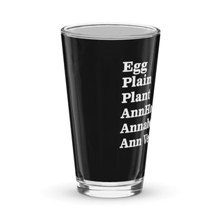 Ann Veal Shaker pint glass