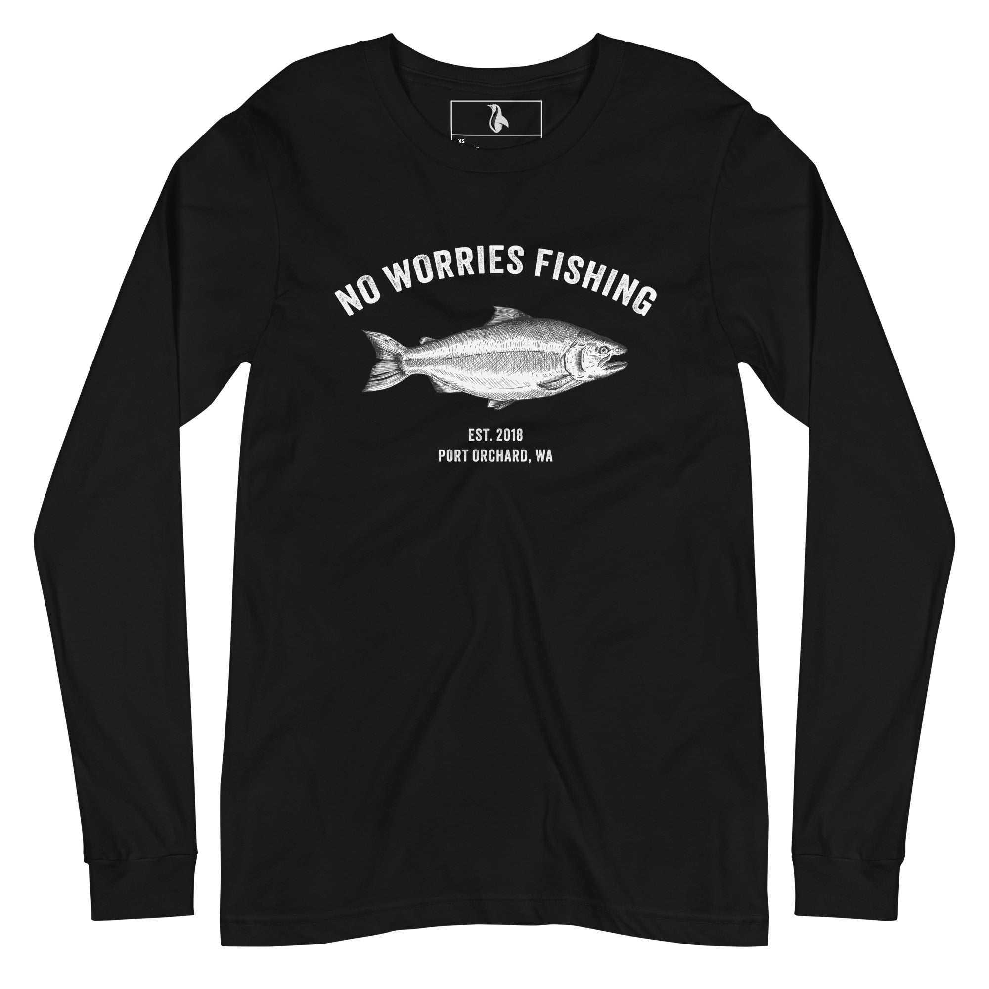 No Worries Fishing Unisex Long Sleeve Tee