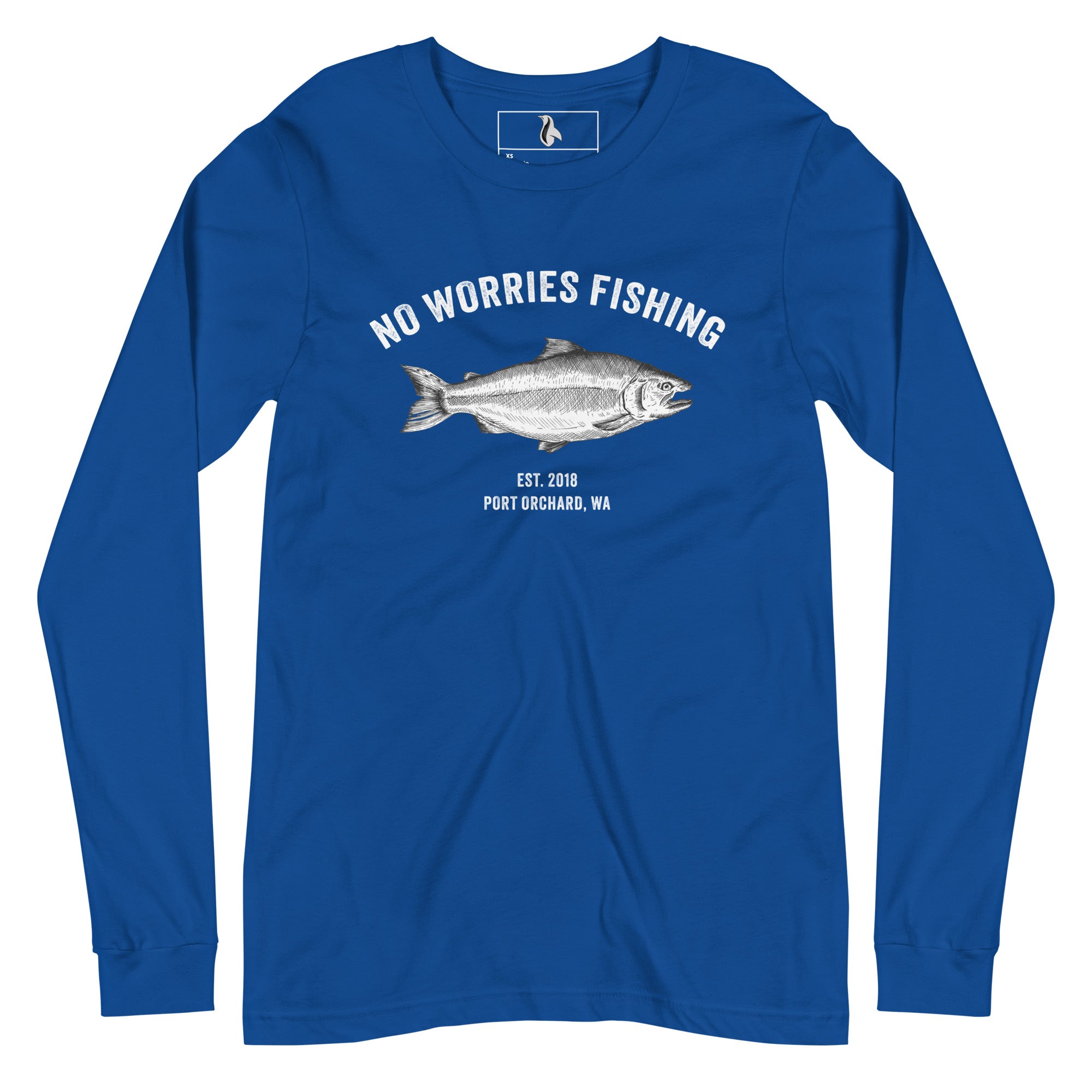 No Worries Fishing Unisex Long Sleeve Tee