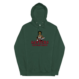 Sawyers Chainsaw Repair Unisex Midweight Hoodie