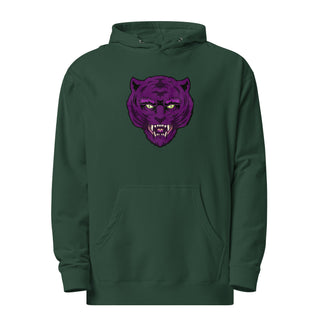 MOTU inspired Purple and Black Tiger Unisex midweight hoodie