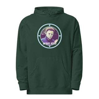 Michael Myers love Boat Unisex midweight hoodie