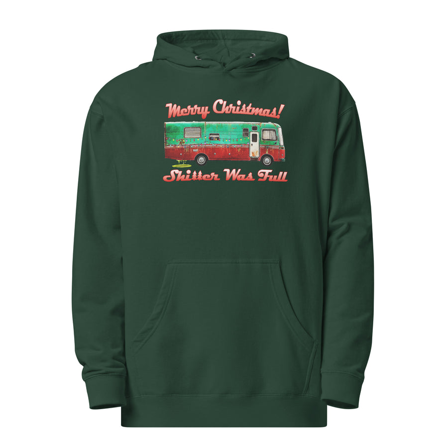 Shitter Was Full Unisex midweight hoodie