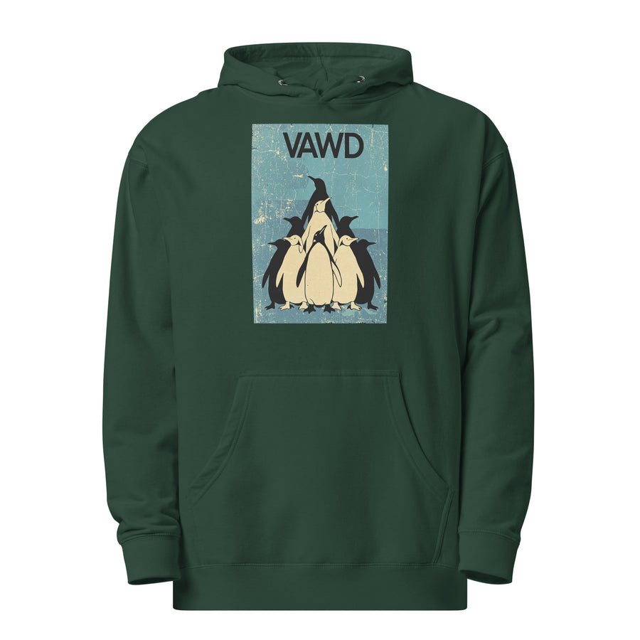 Penguin Flock Graphic Hoodie