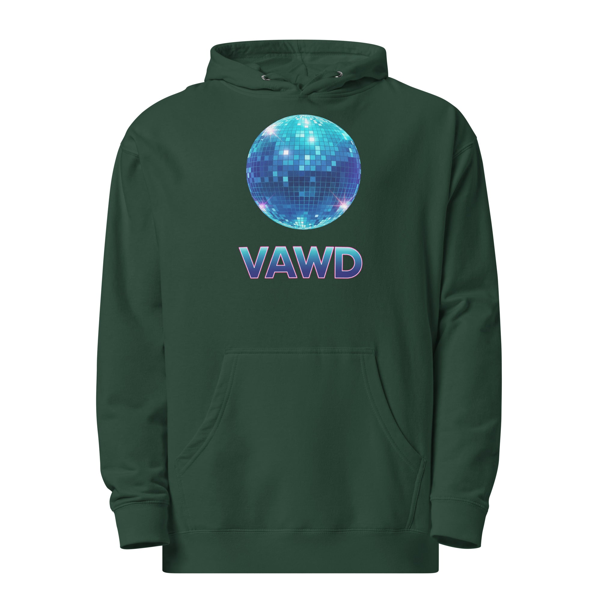 VAWDesigns Disco Ball Logo Hoodie