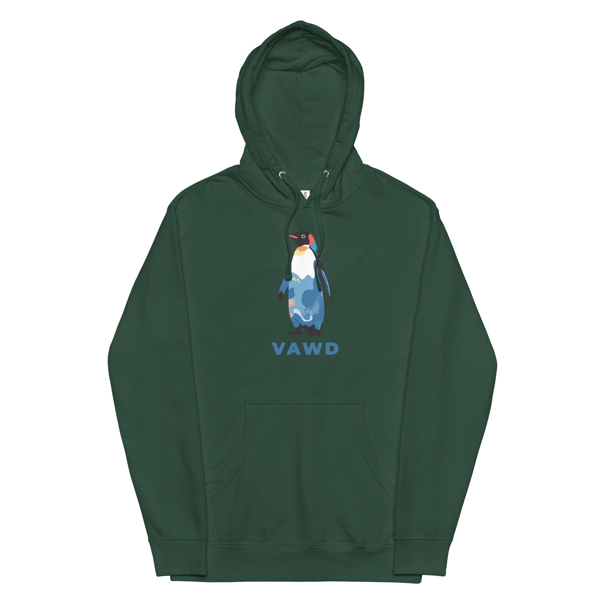 VAWDesigns Pop Art Penguin Hoodie