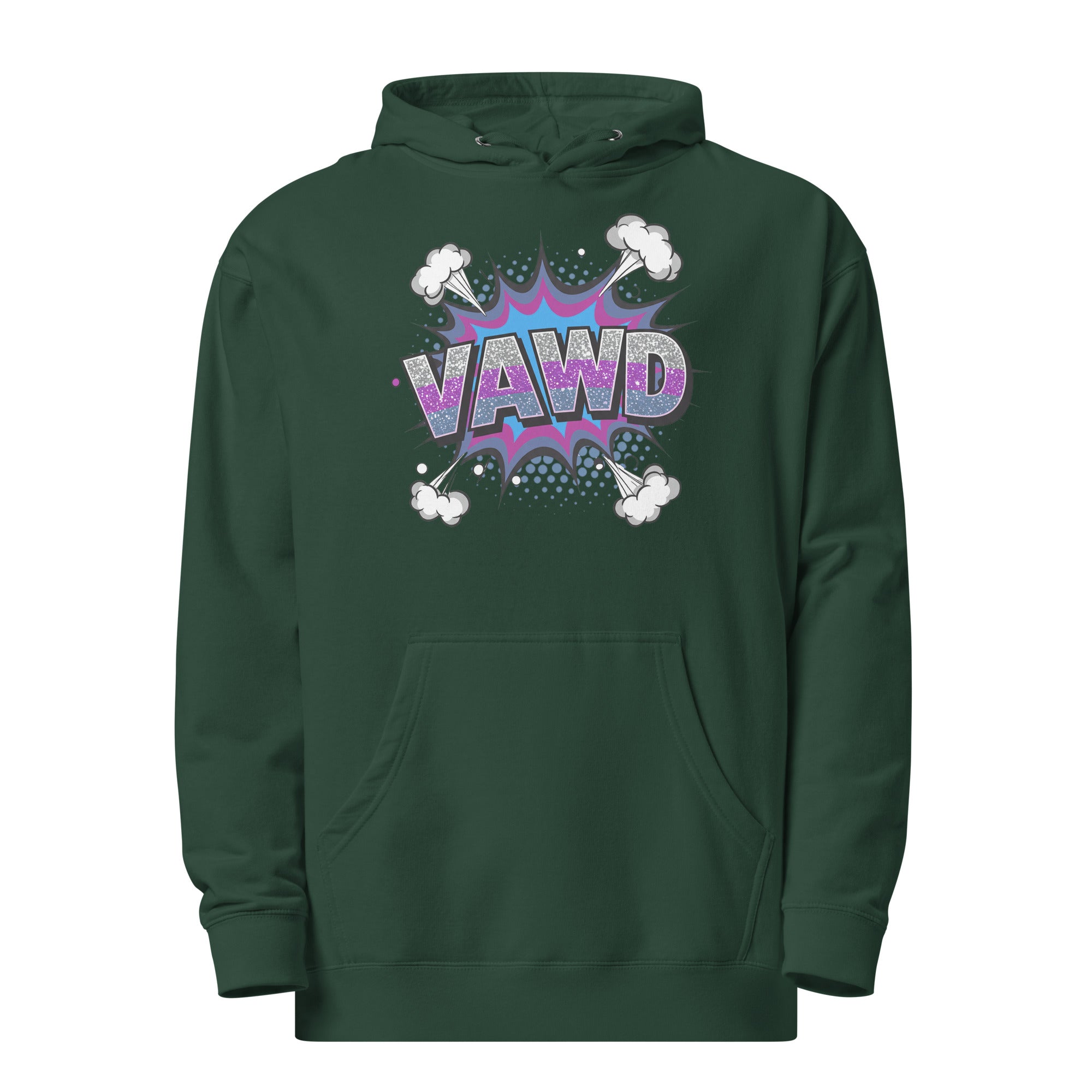 VAWDesigns Pop Art Comic Hoodie