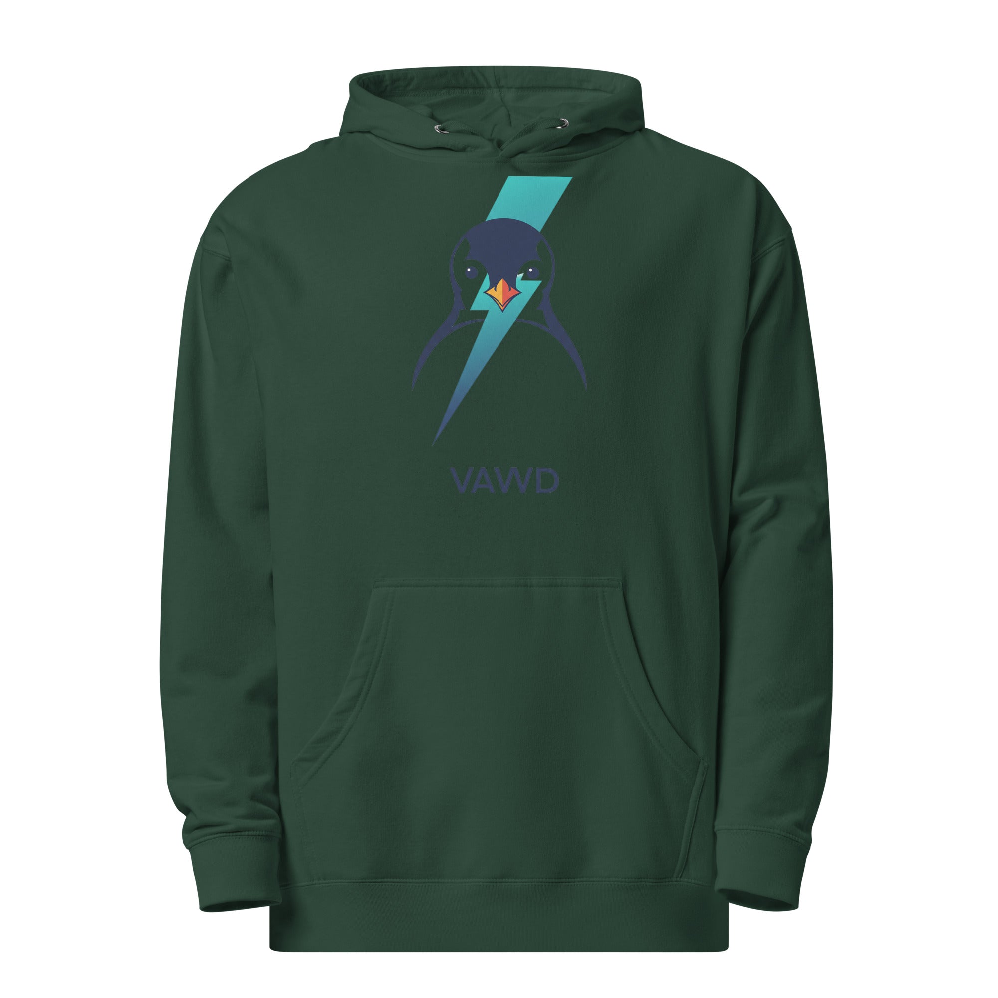 VAWDesigns Lightning Penguin Hoodie