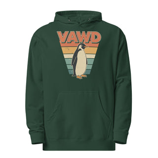Retro Sunset Penguin Hoodie