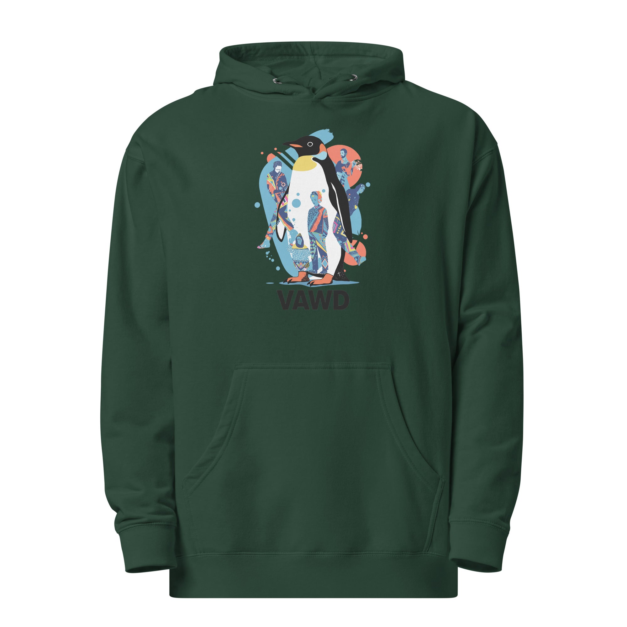 VAWDesigns Psychedelic Penguin Hoodie