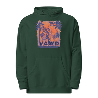 Vintage Rock & Roll Beach Hoodie
