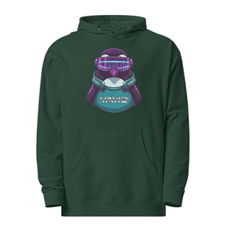 Futuristic Cyber Penguin Unisex Hoodie