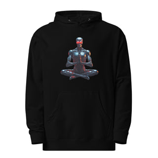 Terminator Buddha Unisex midweight hoodie