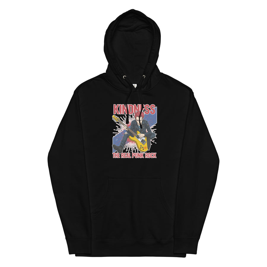 Kindness - The Real Punk Rock Unisex midweight hoodie