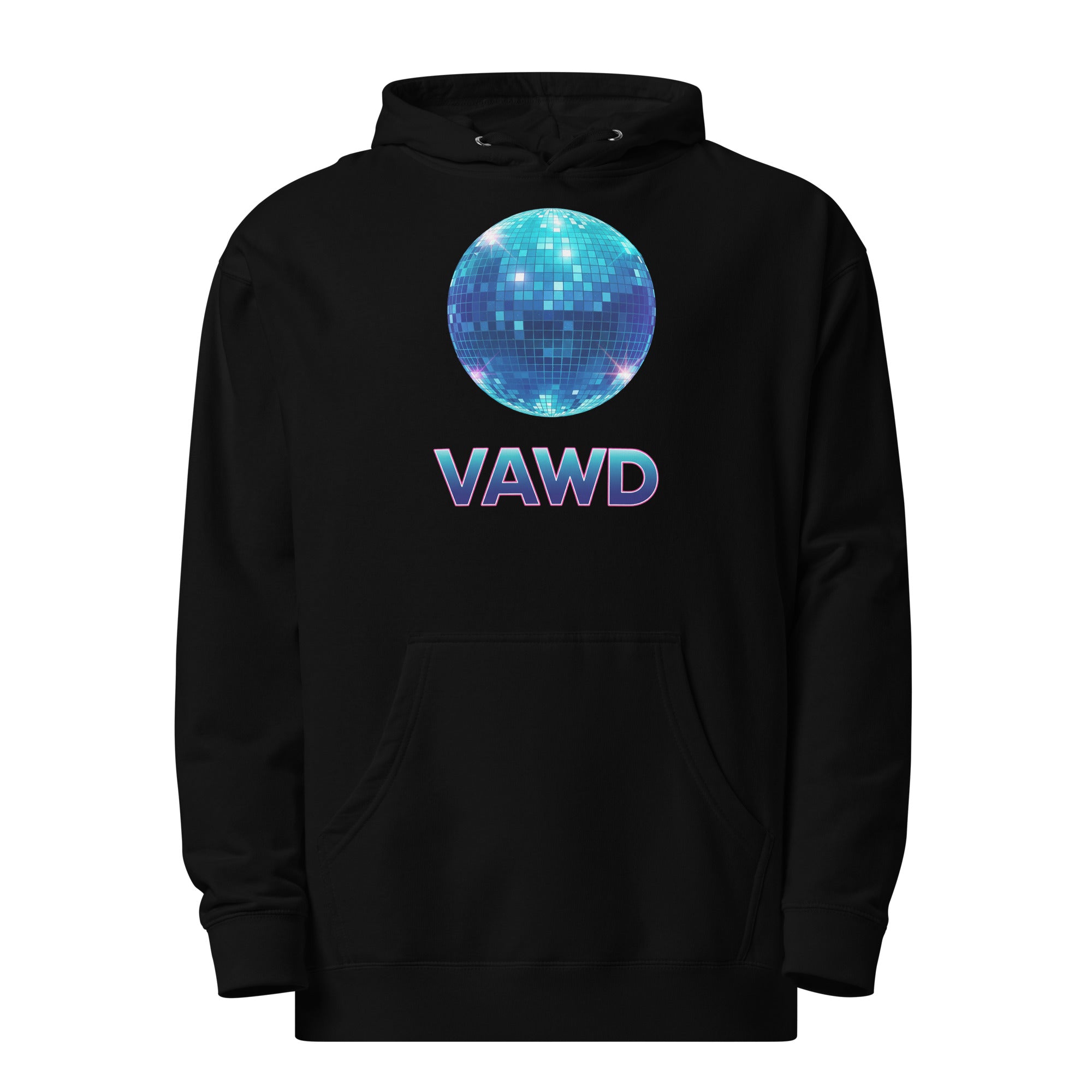 VAWDesigns Disco Ball Logo Hoodie