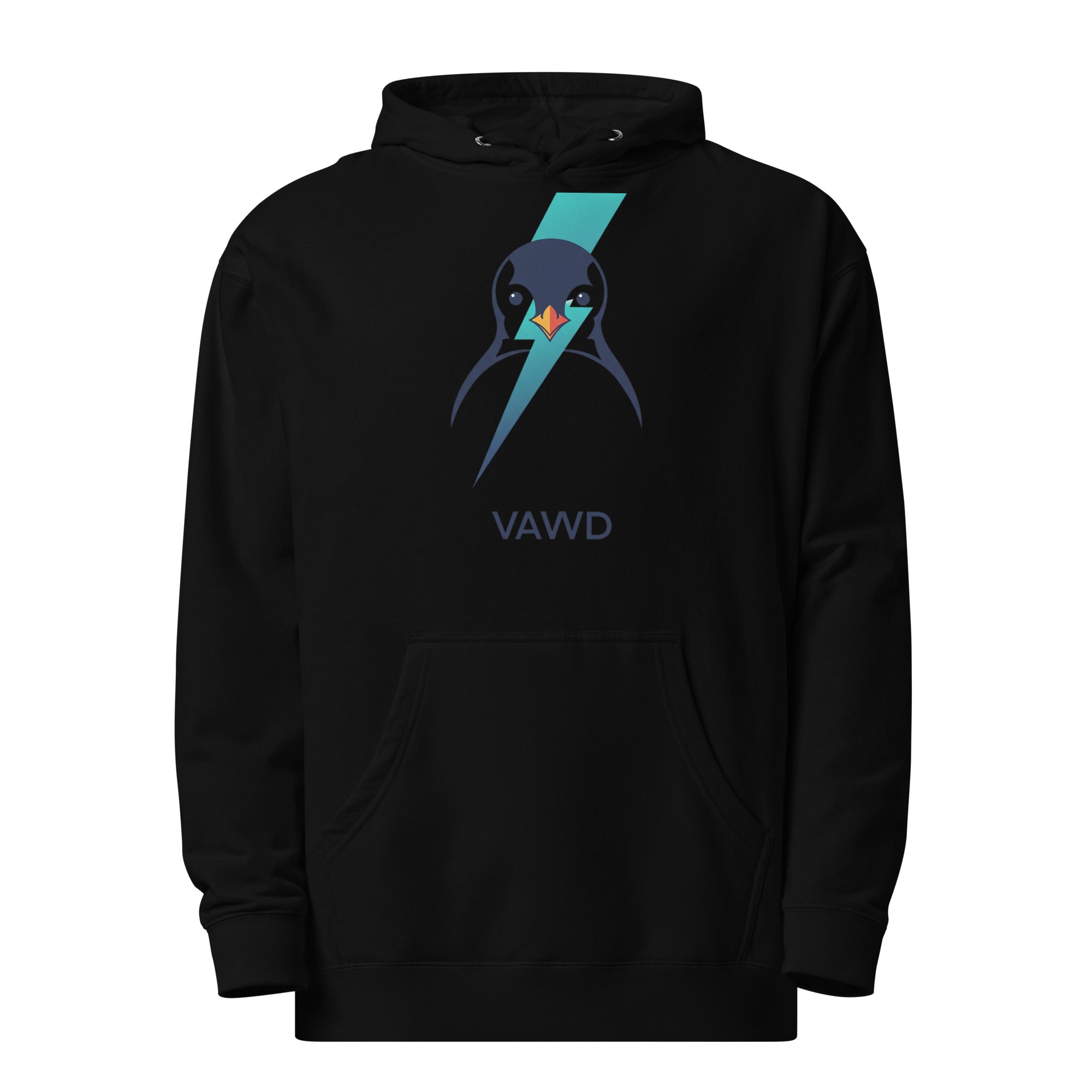 VAWDesigns Lightning Penguin Hoodie