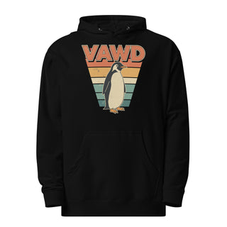 Retro Sunset Penguin Hoodie