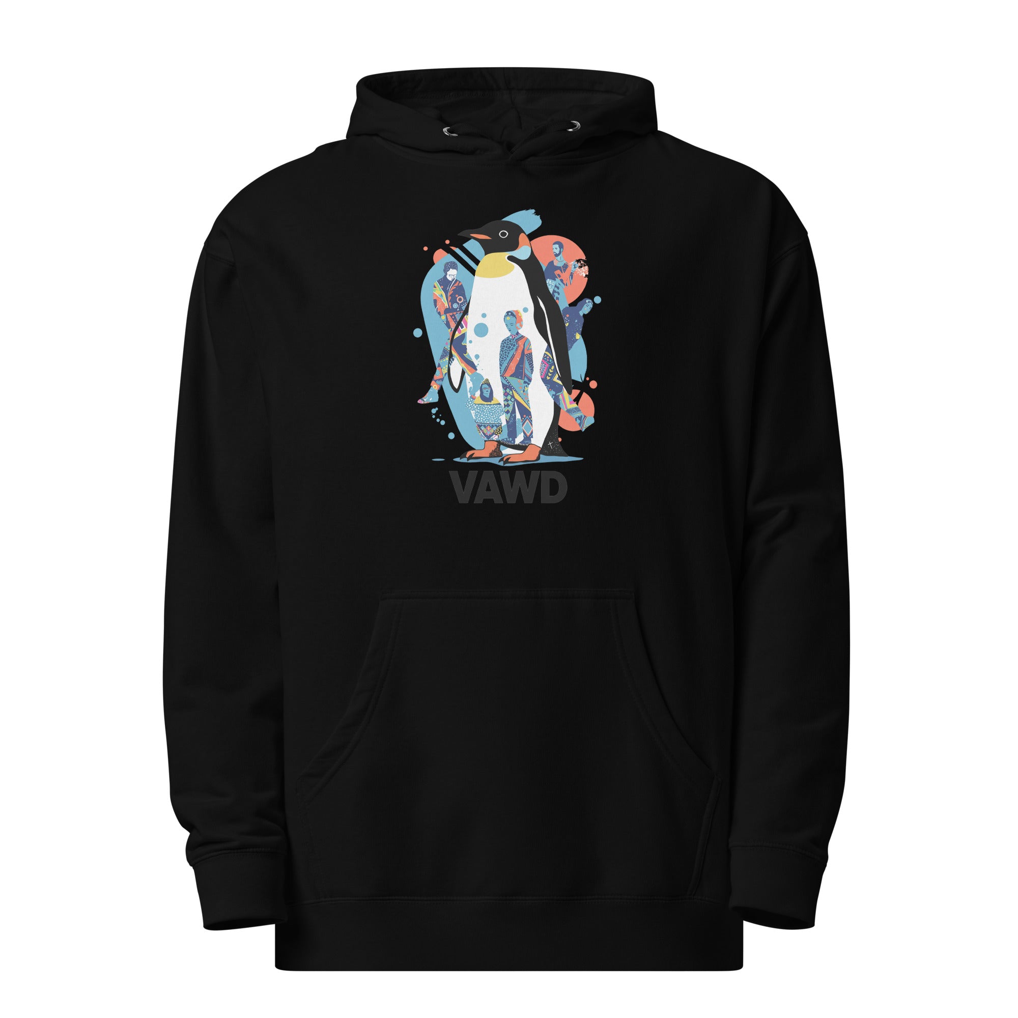 VAWDesigns Psychedelic Penguin Hoodie