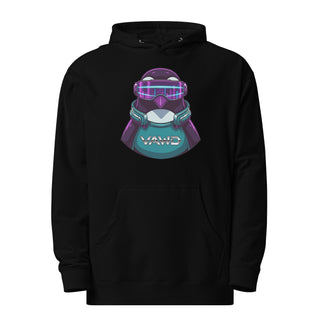 Futuristic Cyber Penguin Unisex Hoodie