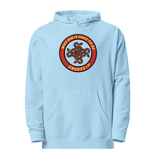 Why Did It Have To Be Snakes? Unisex midweight hoodie
