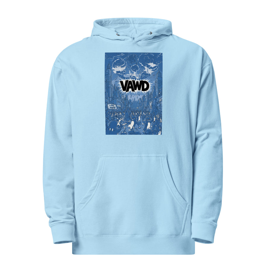 Penguin Chaos Graphic Hoodie