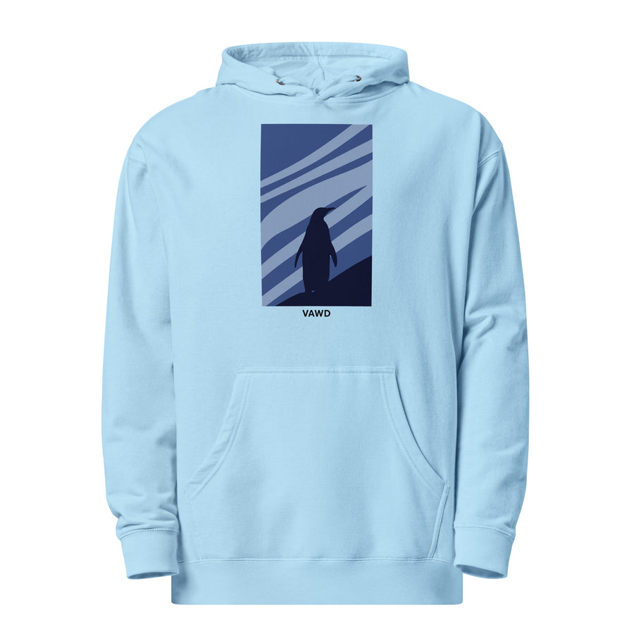 Silhouette Waves Graphic Hoodie