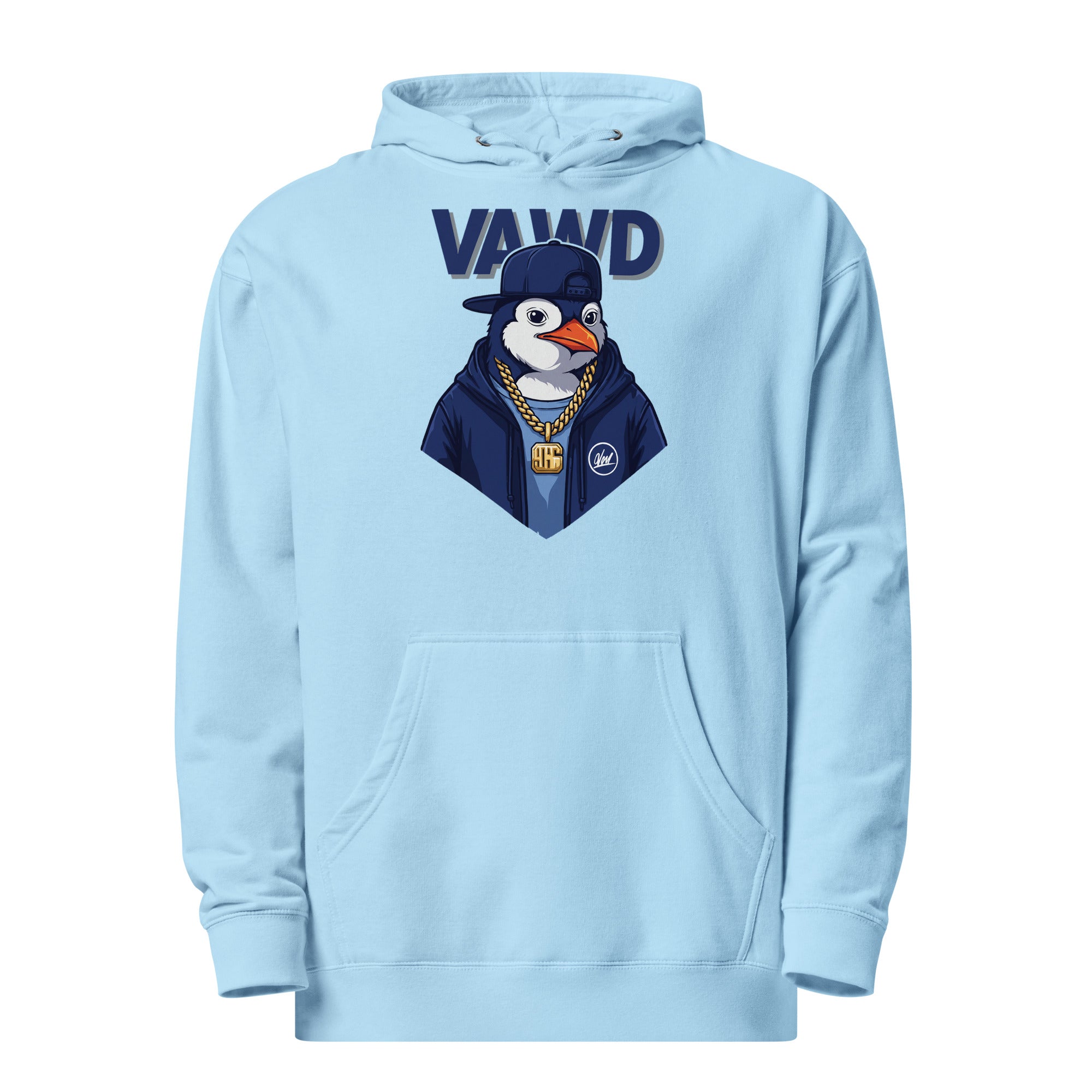 VAWDesigns Hip-Hop Penguin Hoodie