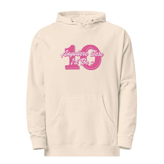 a white hoodie with the number twenty and the number twenty on it