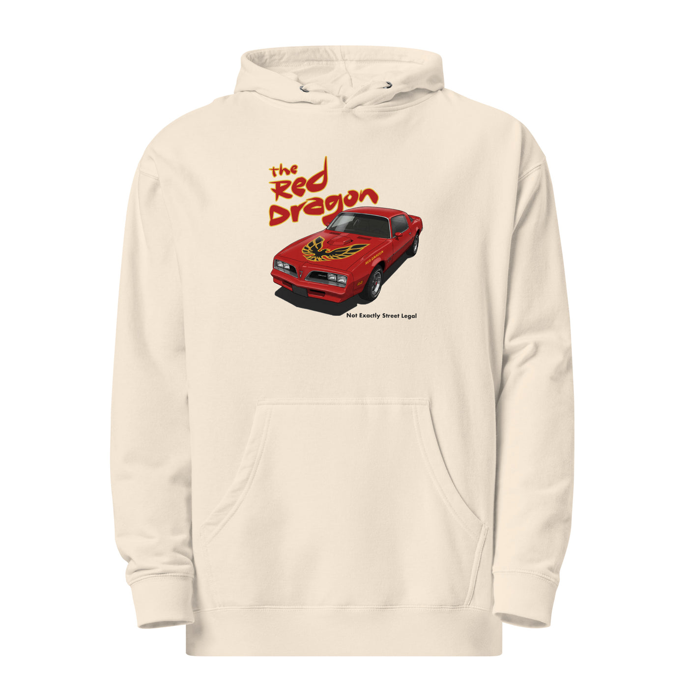 The Red Dragon Unisex midweight hoodie