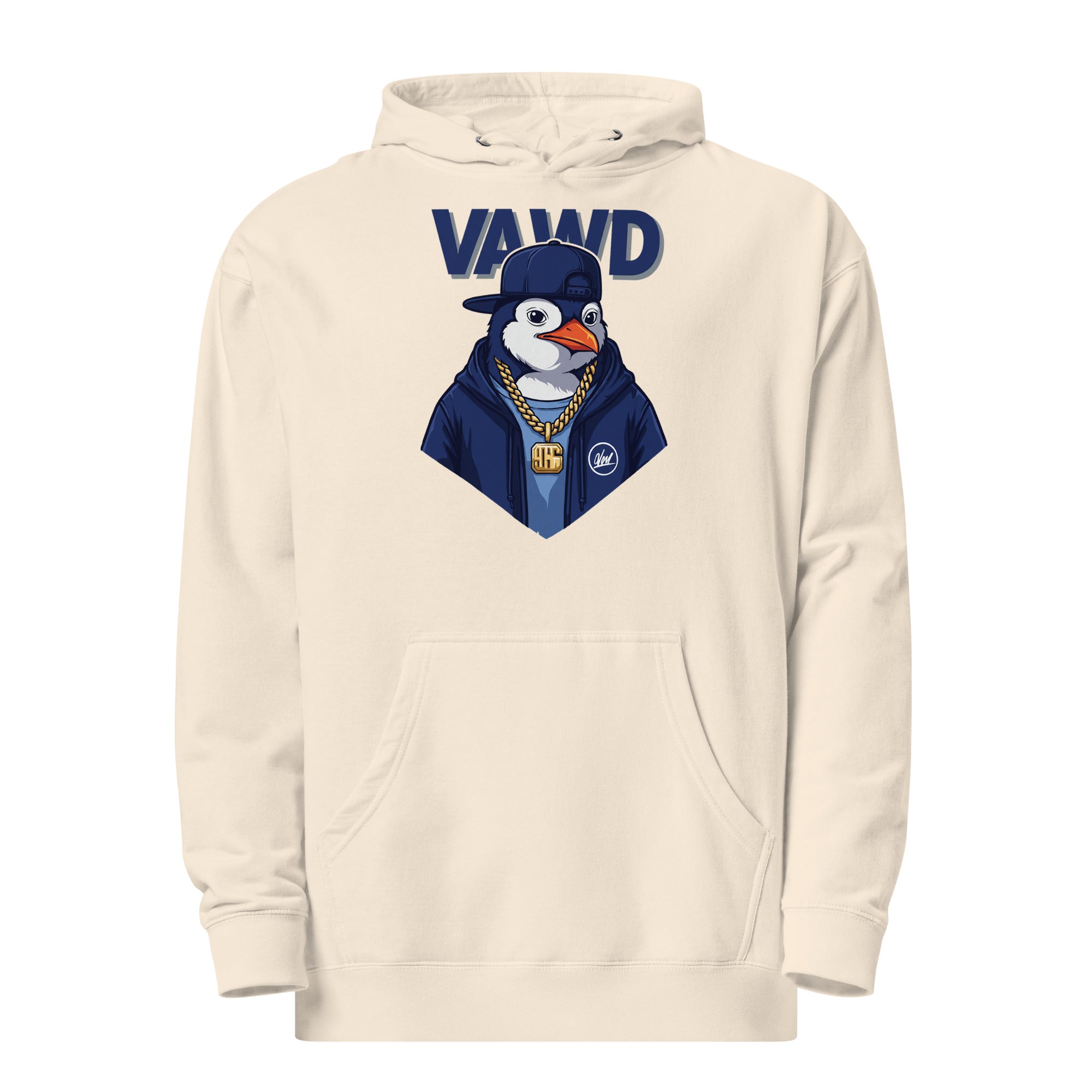 VAWDesigns Hip-Hop Penguin Hoodie