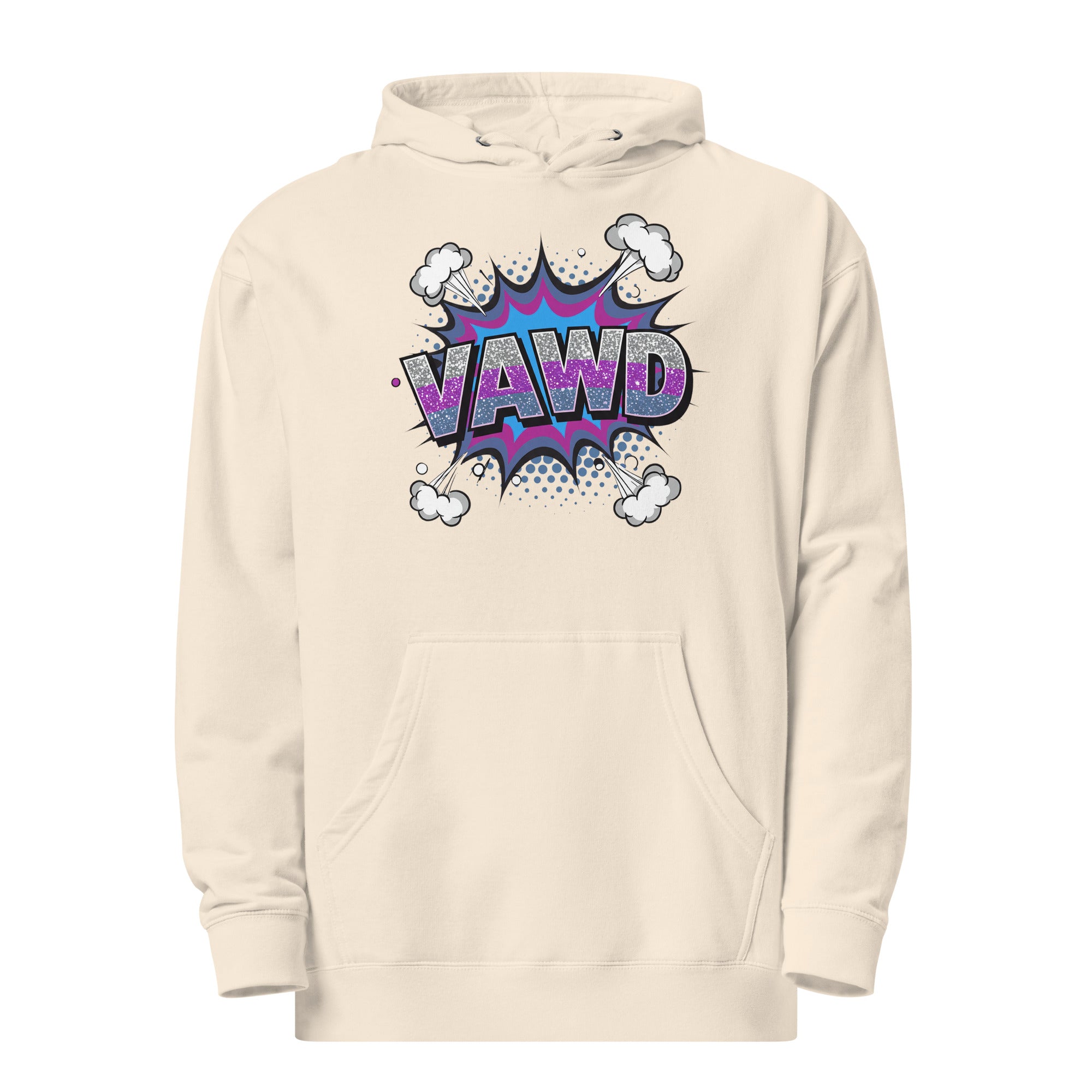 VAWDesigns Pop Art Comic Hoodie